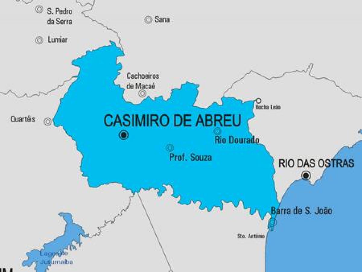 Mapa de Carmo municipi