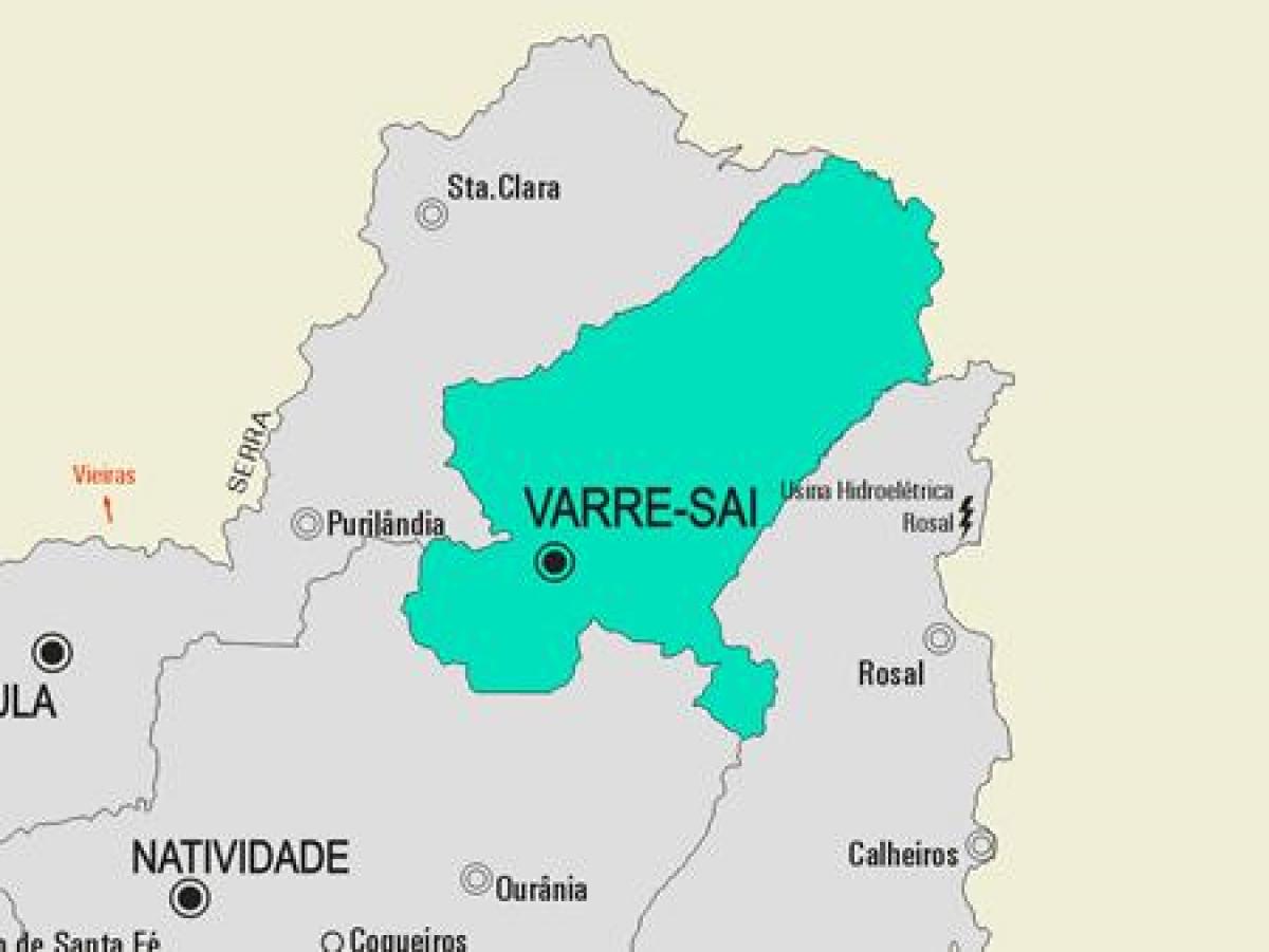 Mapa de Volta Redonda municipi