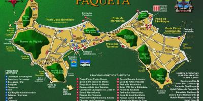Mapa de Île de Paquetá
