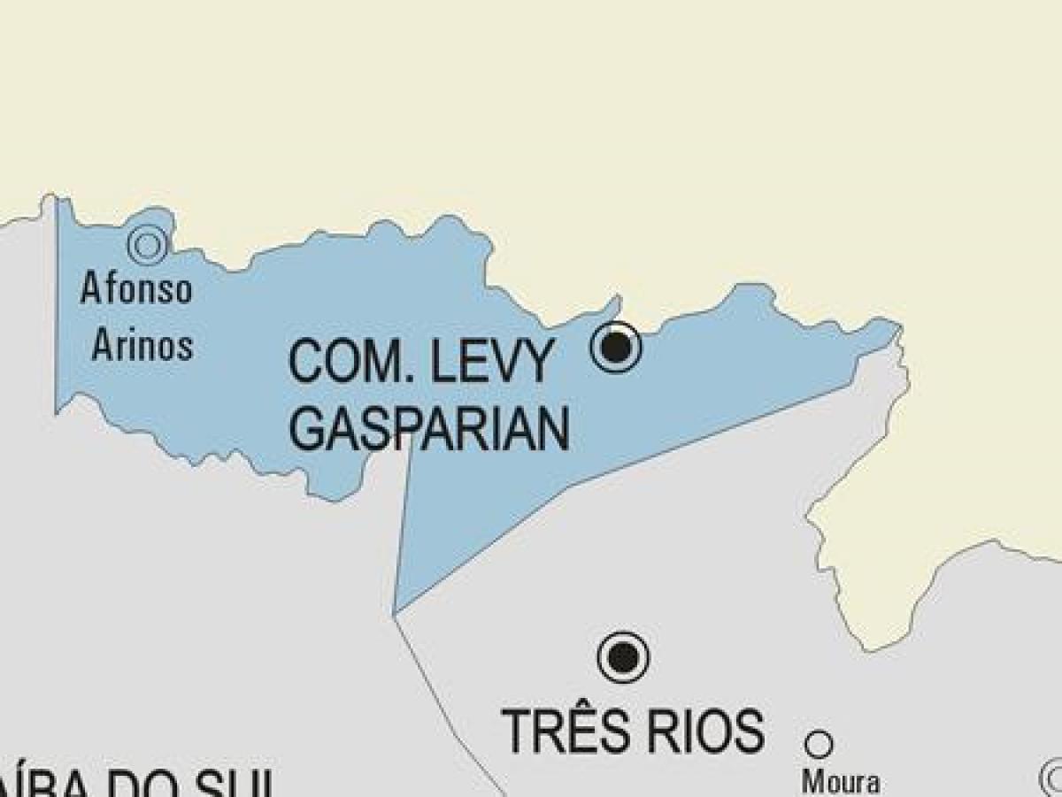 Mapa de Casimiro d'Abreu municipi