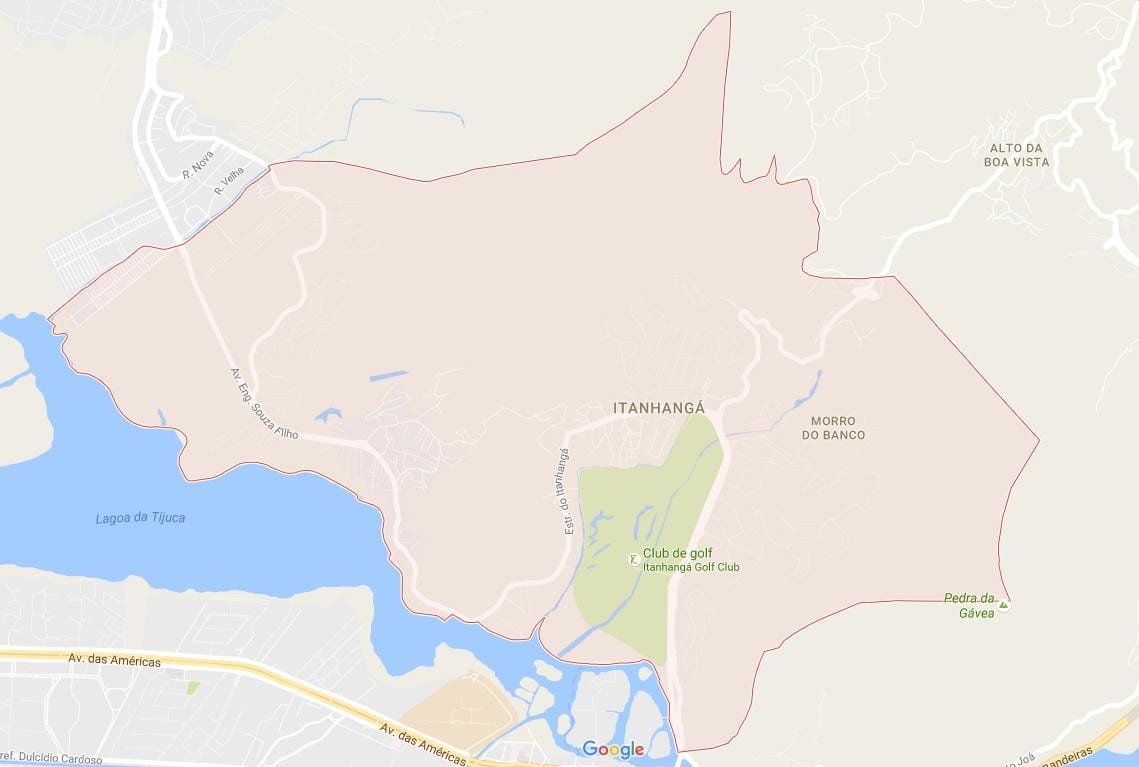Mapa de Itanhangá