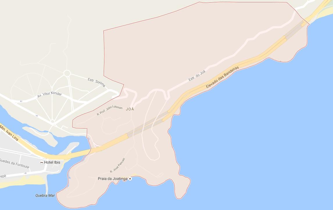 Mapa de Joá