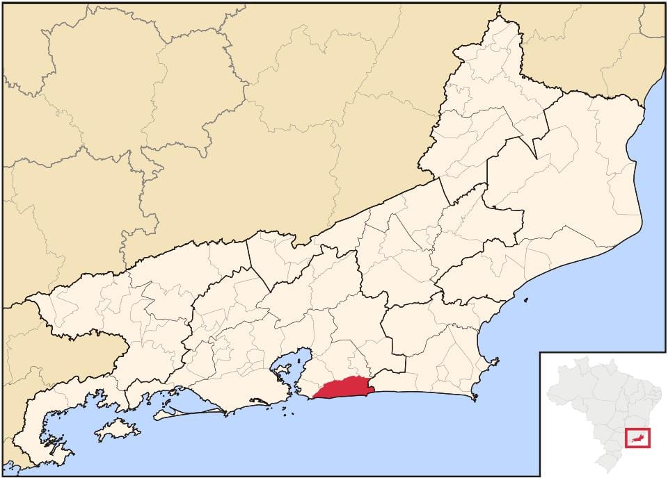 Mapa de Maricá
