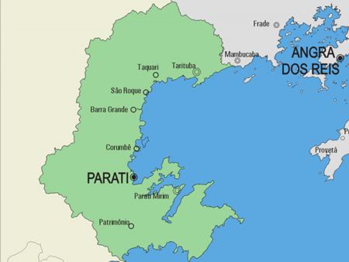 Mapa de Parati municipi