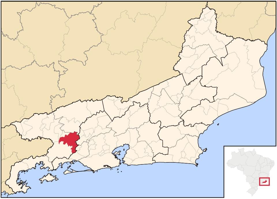 Mapa de Piraí