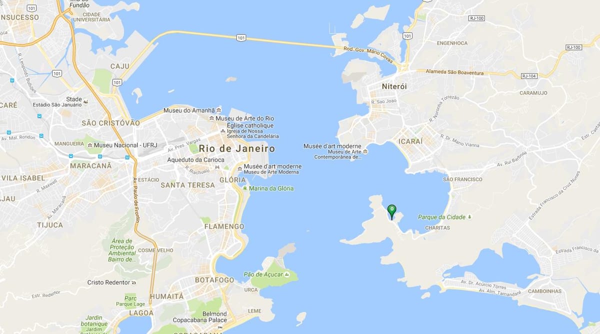 Mapa de la platja Cáis