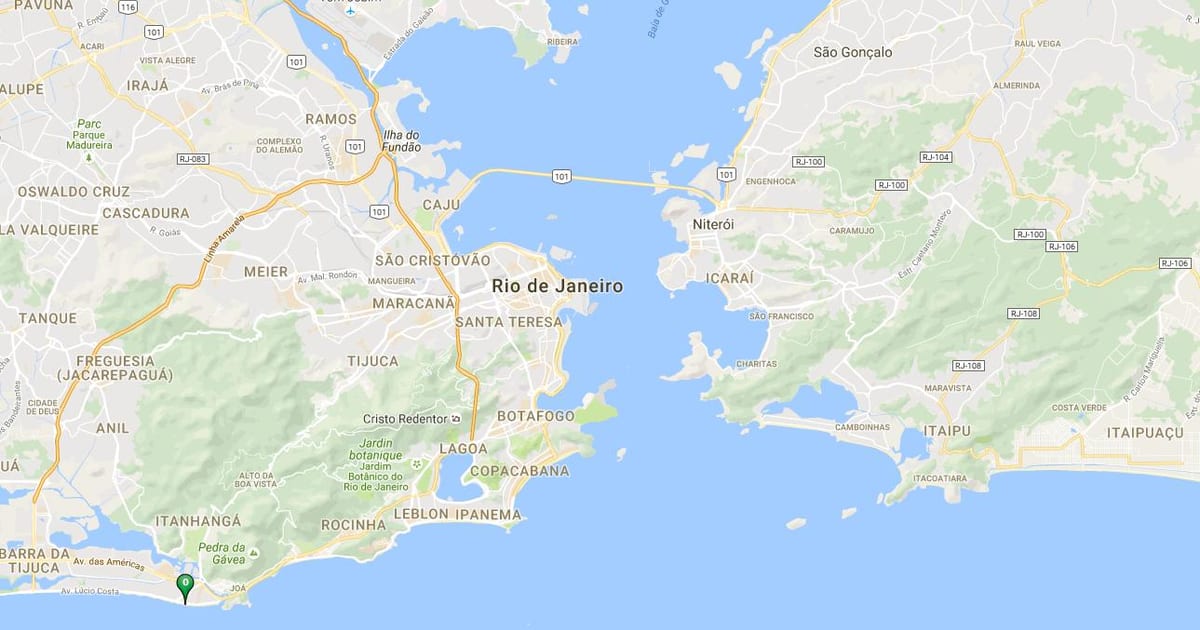 Mapa de la platja de Pepe