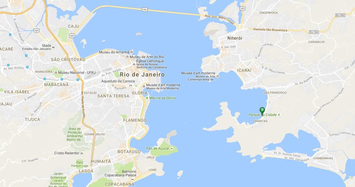 Mapa de la platja Preventório