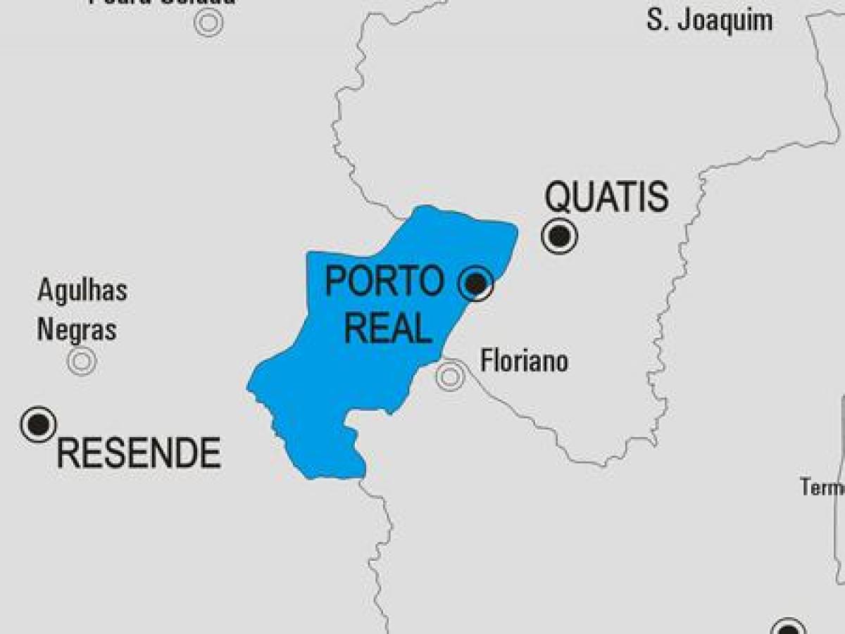 Mapa de Porto Real municipi