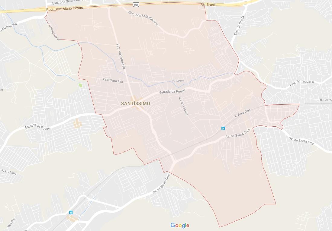 Mapa de Santíssimo