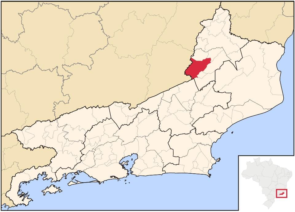 Mapa de Santo Antônio de Pàdua
