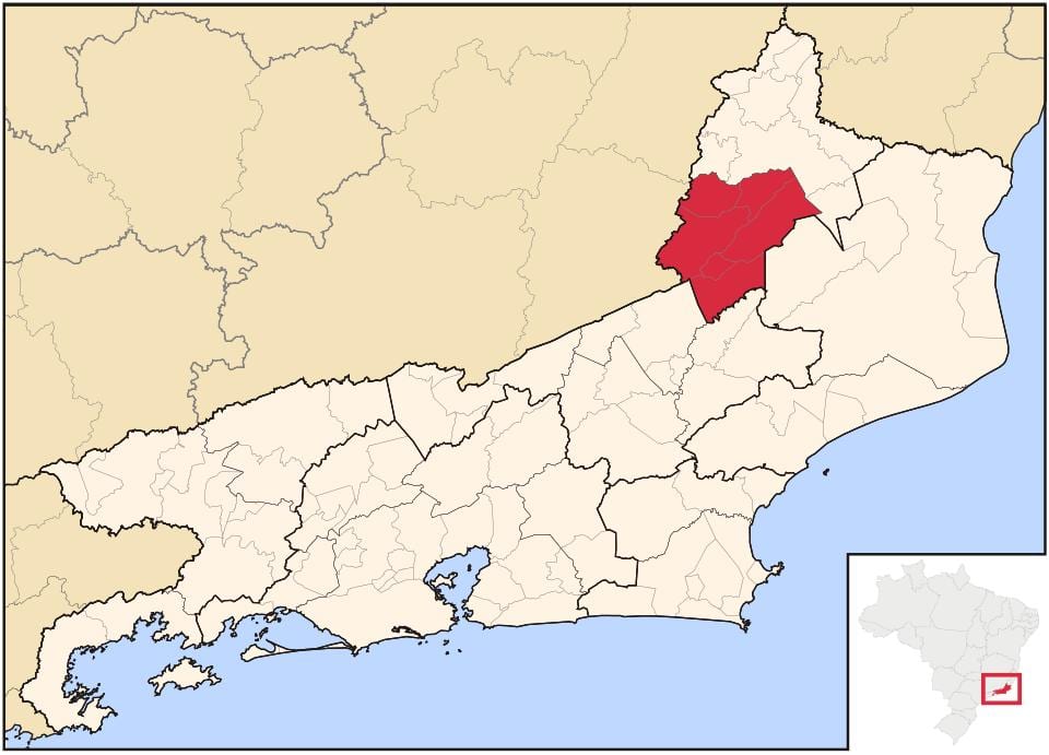 Mapa de Santo Antônio de Pàdua