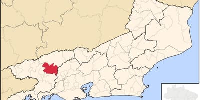Mapa de la Barra de fer Piraí
