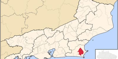 Mapa de São Pedro da Aldeia