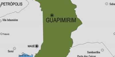 Mapa de Guapimirim municipi