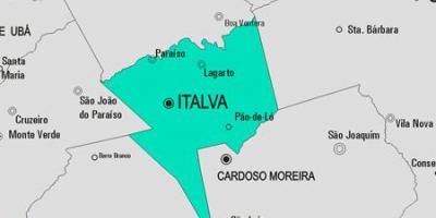 Mapa de Italva municipi