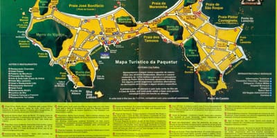 Mapa de Paquetá