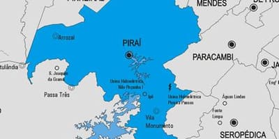 Mapa de Piraí municipi