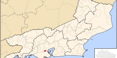Mapa de São João de Meriti