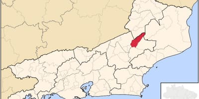 Mapa de São Sebastião fer Alto