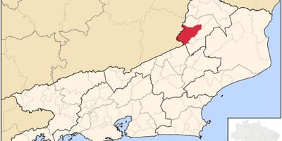 Mapa de Santo Antônio de Pàdua