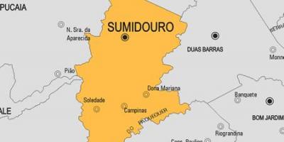 Mapa de Sumidouro municipi