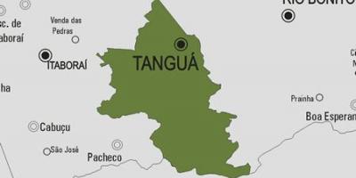 Mapa de Tanguá municipi